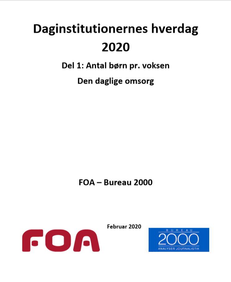 daginstitutionernes hverdag 2020 del 1